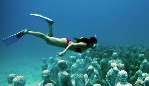 震惊！海底发现神秘人类&nbsp;疑似特异外星人(图组)