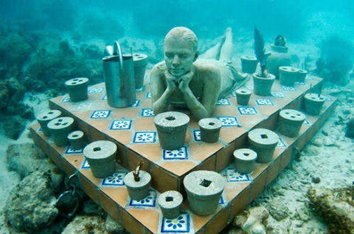 震惊！海底发现神秘人类&nbsp;疑似特异外星人(图组)